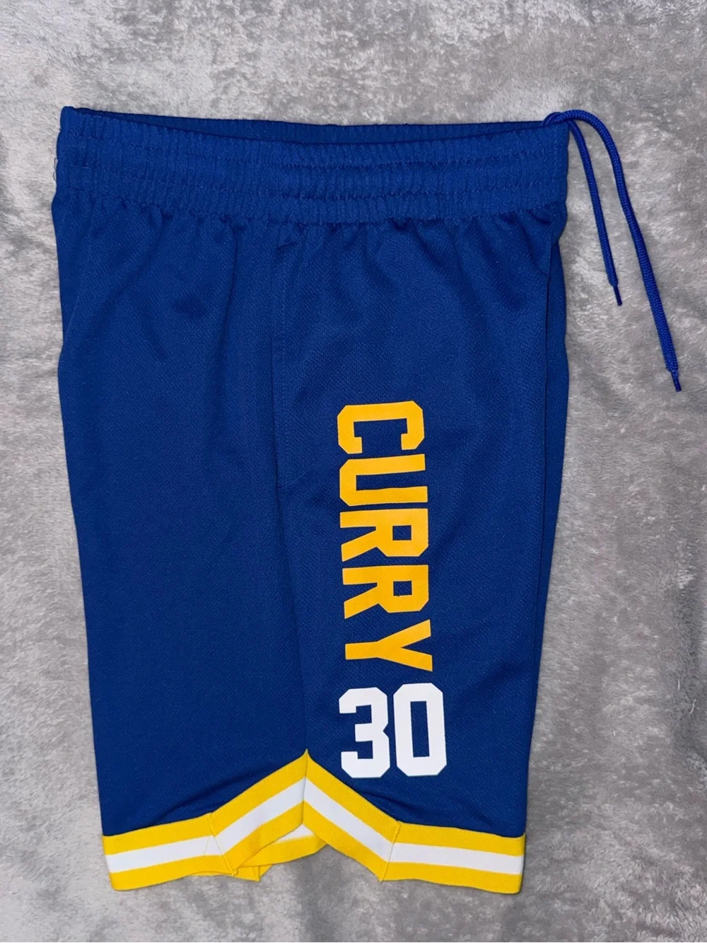 Mens NBA Golden State Warriors Stephen Curry Basketball Athletic Shorts